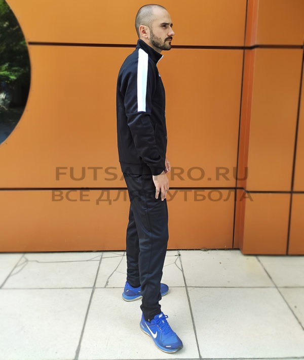 Спортивный костюм Kelme Tracksuit 3771200-003 Чёрный/белый