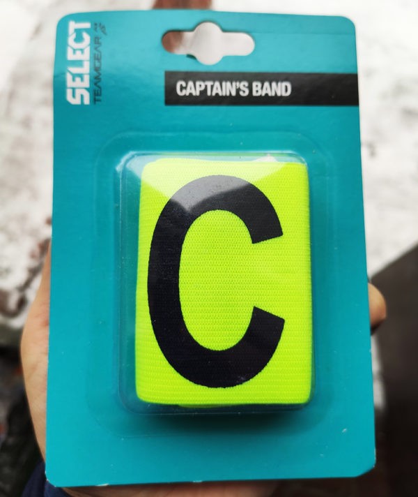 Капитанская повязка Select Captains Band 790720-555 салатовая