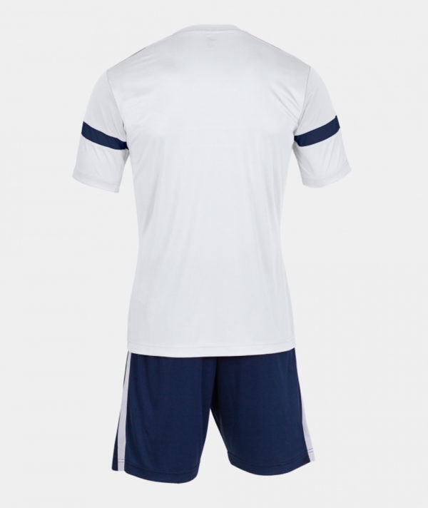 Футбольная форма Joma Set DANUBIO 102857.203 белая/тёмно-синяя