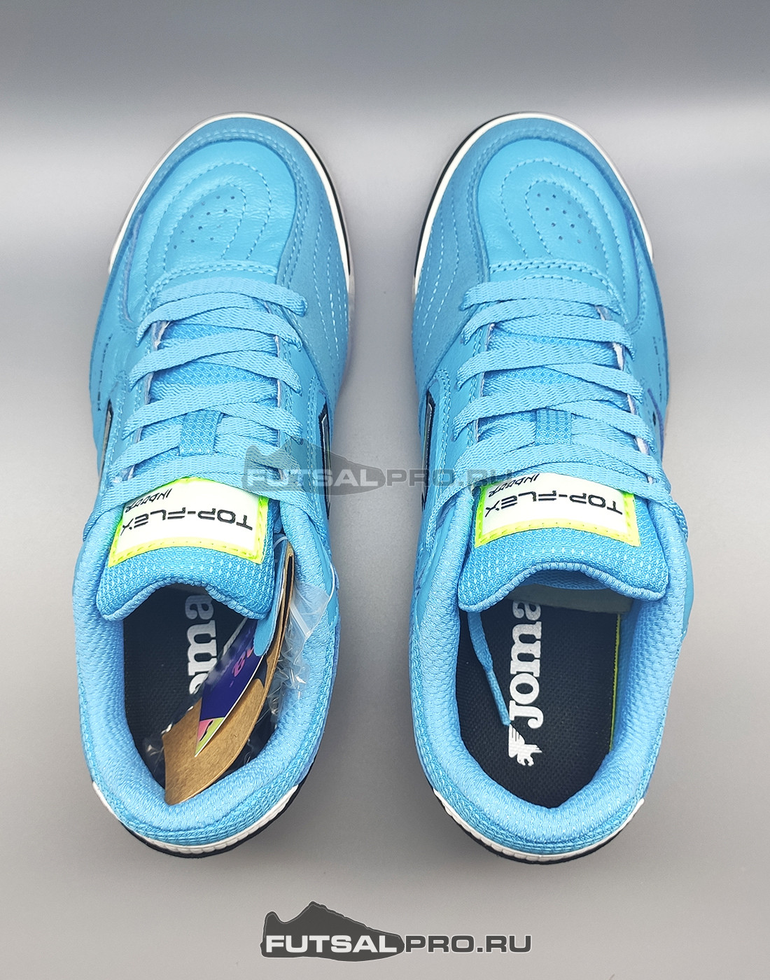 Купить Top Flex TOPS2527IN Бирюзовые Футзалки Joma Top Flex TOPS2527IN Бирюзовые
