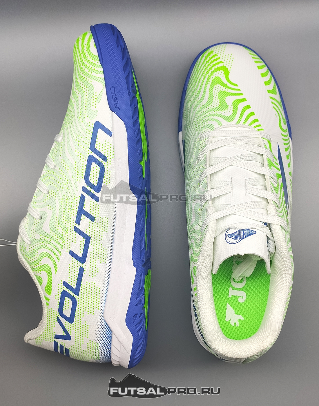 Детские футзалки Joma EVOLUTION EVJS2502IN Белые