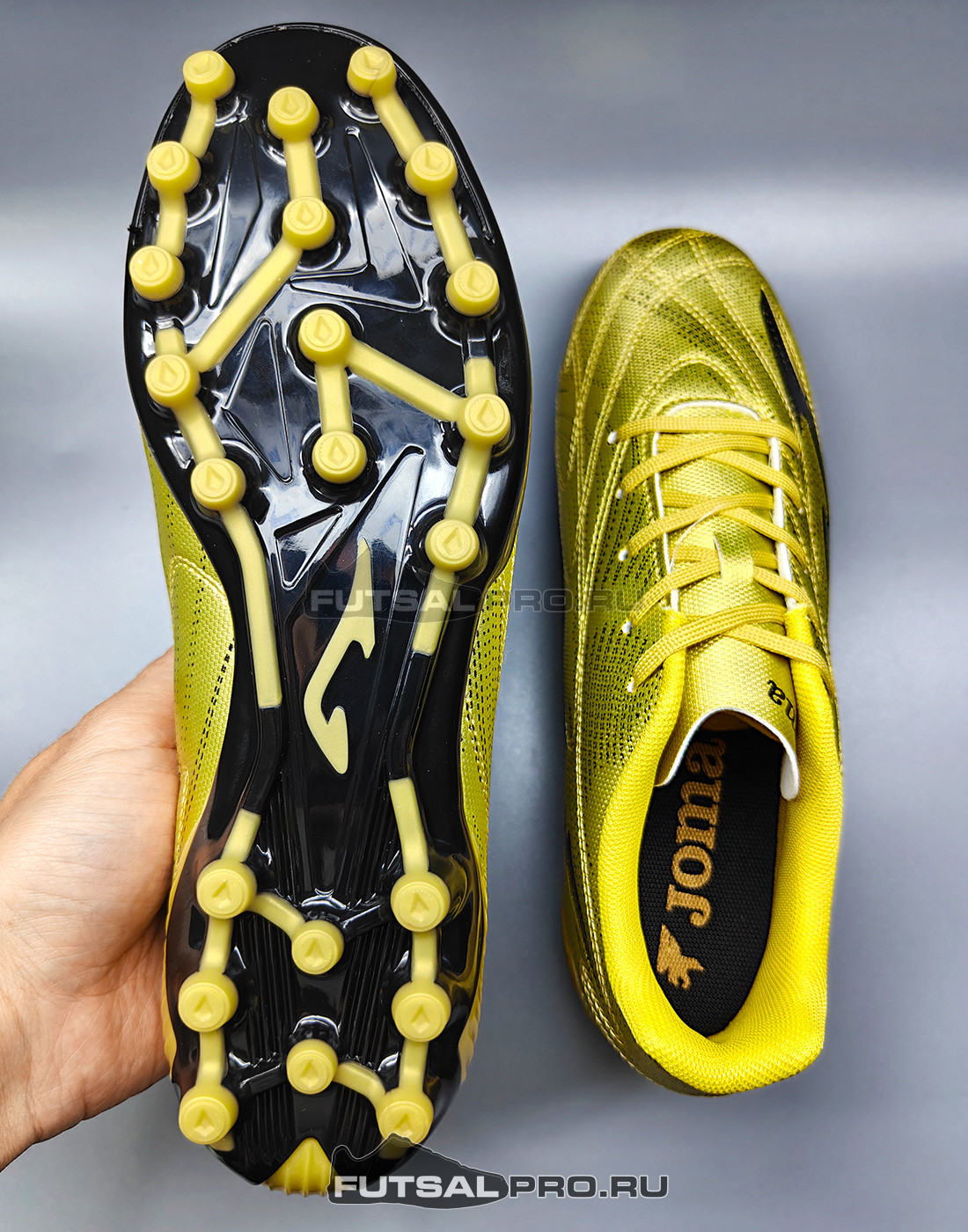 Купить Бутсы Joma EVOLUTION (AG) EVJS2617AG Золотистые – подошва Бутсы Joma EVOLUTION (AG) EVJS2617AG Золотистые