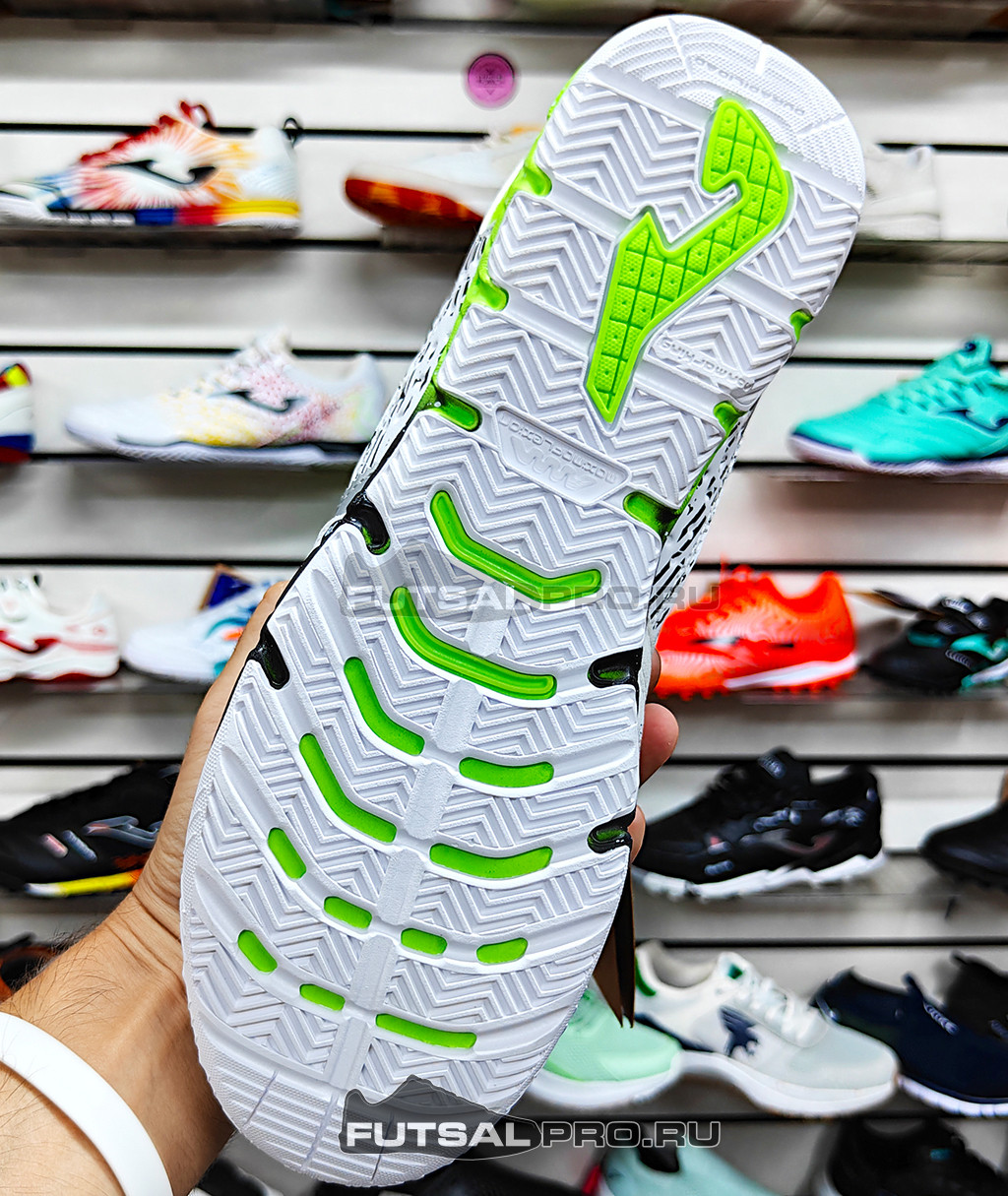 Футзалки Joma Mundial MUNW2632IN Белые – подошва Футзалки Joma Mundial MUNW2632IN Белые