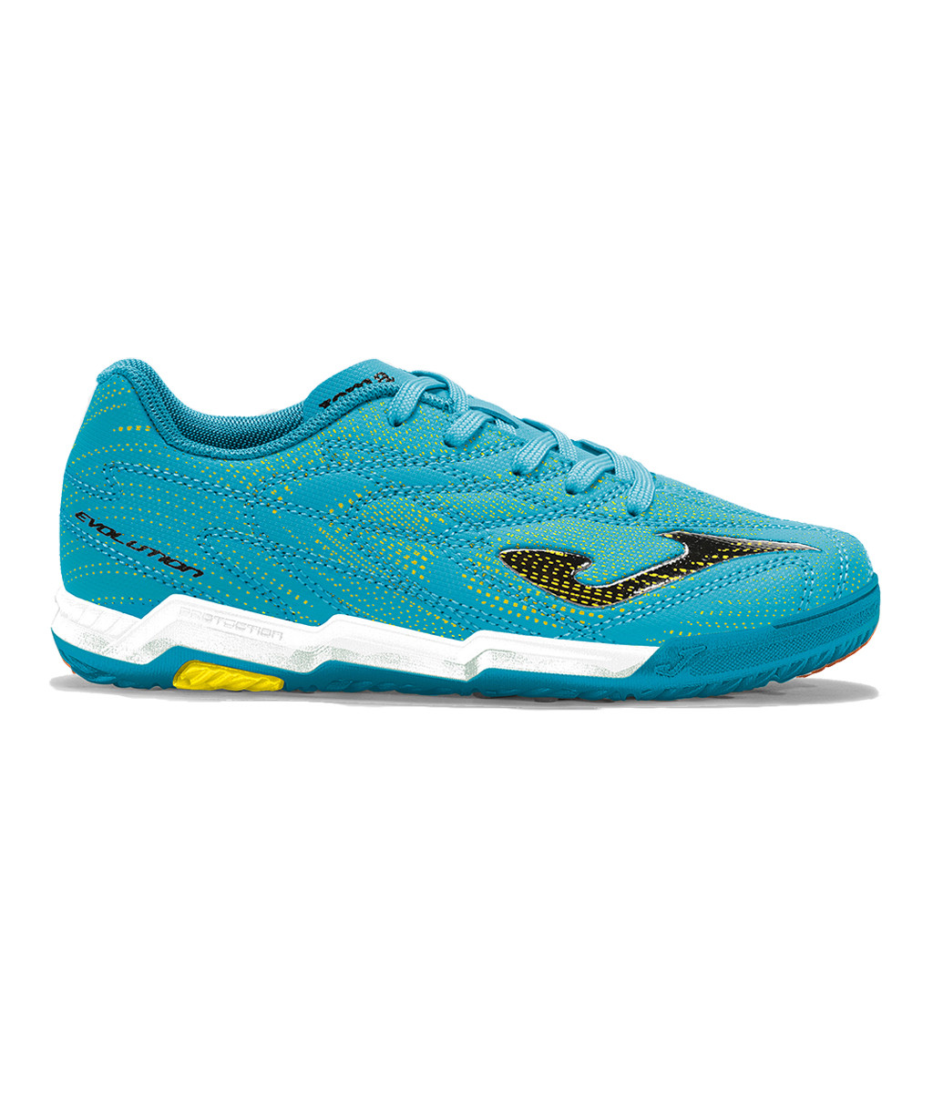 Детские футзалки JOMA EVOLUTION EVJW2627IN Бирюзовые