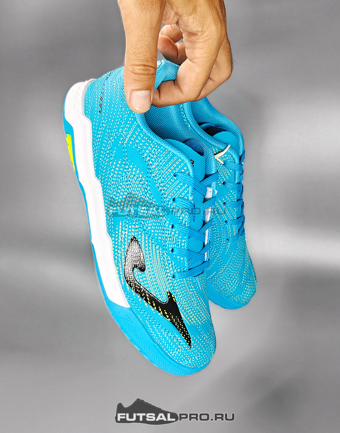 Детские футзалки JOMA EVOLUTION EVJW2627IN Бирюзовые