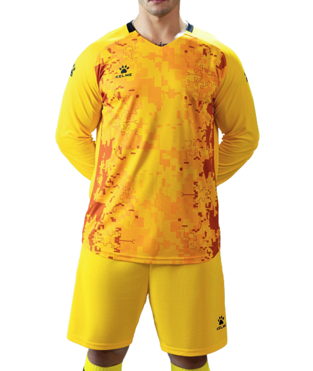 Вратарская форма Kelme Long Sleeve GK Suit 8461ZB1244-822 оранжевая