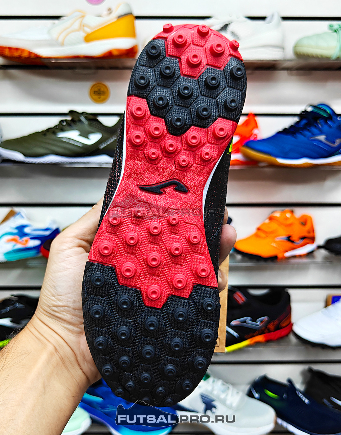 Детские сороконожки Joma EVOLUTION EVJW2601TF Черные
