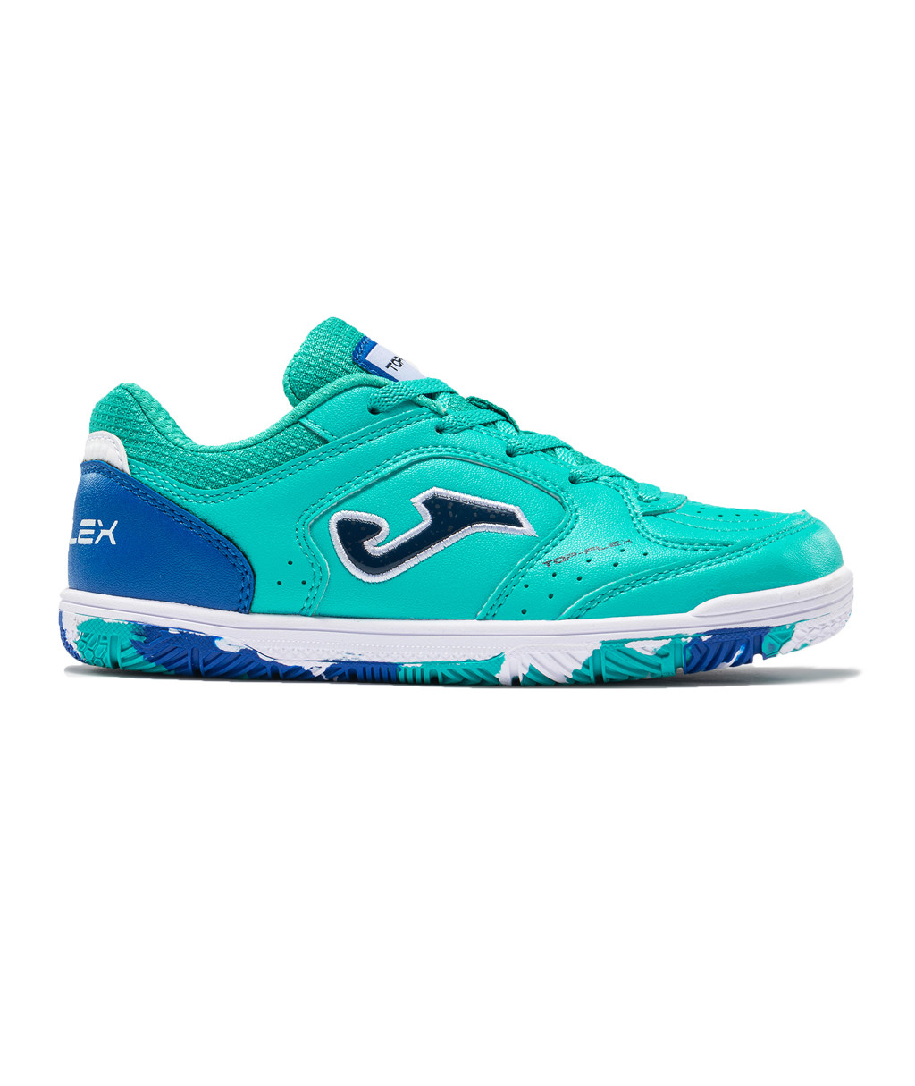 Детские футзалки JOMA TOP FLEX TPJW2627IN Бирюзовые