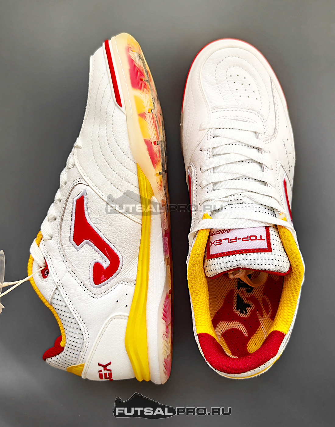 Купить футзалки Joma Top Flex Rebound TORW2686IN Белые Футзалки Joma Top Flex Rebound TORW2686IN Белые